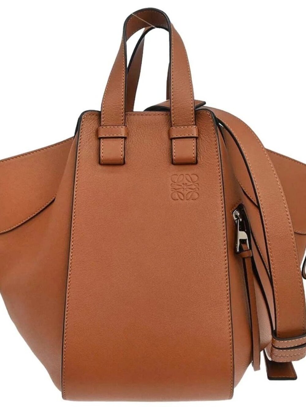 Loewe Brown Hammock 2way Tote Handbag 011850 188909